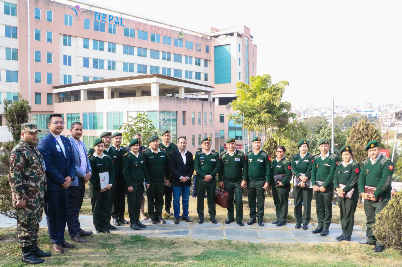 Mediciti hosted delegation from Directorate General of Medical Services